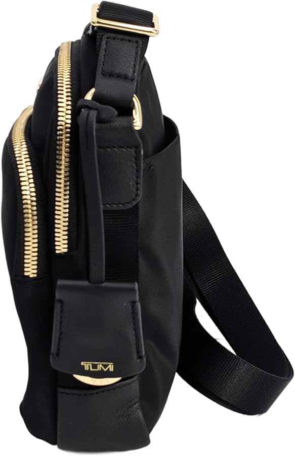 TUMI 148983-2693 Rama Black With Gold Hardware Women's